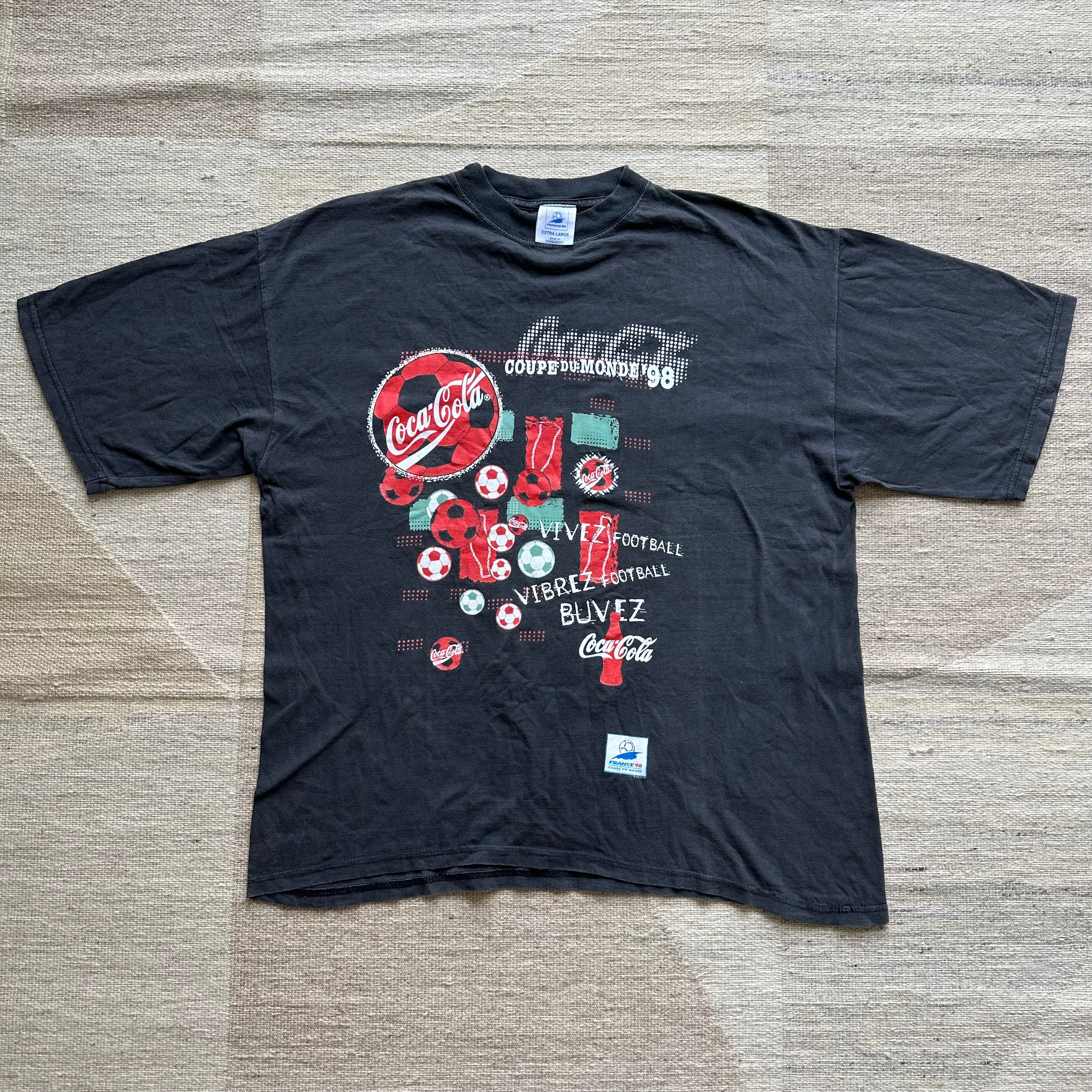 Football Worldcup 98 Coca Cola T-Shirt - XL
