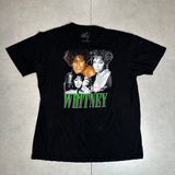 Whitney Houston Graphic T-Shirt - Large