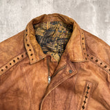 Vintage Leather Jacket - X-Large