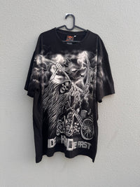 Vintage Single Stitch Ride Hard Die Fast T-Shirt - 2XL