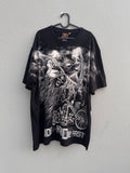 Vintage Single Stitch Ride Hard Die Fast T-Shirt - 2XL