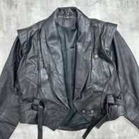 Vintage Leather Jacket - Medium