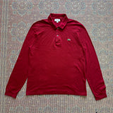 Lacoste Polo T-Shirt Full Sleeve - Medium