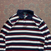Ralph Lauren Full Sleeve Polo T-Shirt - X-Large