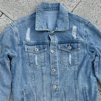 Reworked Denim Jacket - Medium