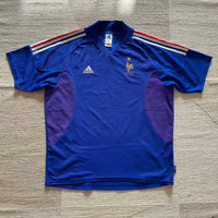 Adidas France 2002-04 Home Football Jersey - Large