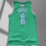 NBA Chicago Bulls St Patrick’s Day Derrick Rose Jersey - Medium