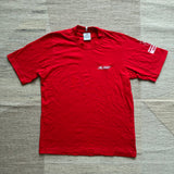 Adidas Plain Red T-Shirt - Medium