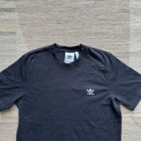 Adidas Plain Black T-Shirt - XL (Fits M)