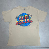 Anti Social Graphic T-Shirt - Large