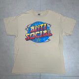 Anti Social Graphic T-Shirt - Large