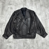 Vintage Leather Jacket - Large