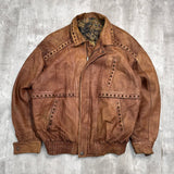 Vintage Leather Jacket - X-Large