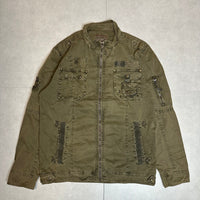 Long Denim Jacket - XL