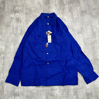 Solid Blue Shirt - Medium
