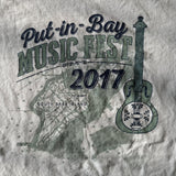 Put-in-Bay Music Fest 2017 Graphic T-Shirt- 2XL