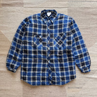 Blue Checkered Full Sleeve Shirt - XL