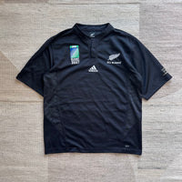 Adidas All Black 2007 Rugby World Cup Jersey - Large