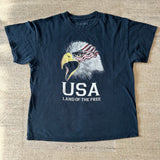 USA Land of the Free Graphic T-Shirt - X-Large