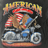 American Classic Motorcycle Graphic T-Shirt - X-Large