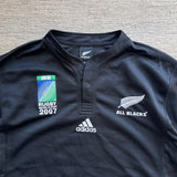Adidas All Black 2007 Rugby World Cup Jersey - Large