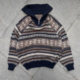 High Neck Sweater - X-Large