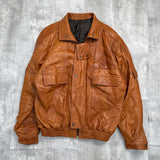 Vintage Leather Jacket - X-Large