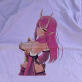 Anime Graphic T-Shirt - Medium