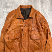 Vintage Leather Jacket - X-Large
