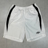 Umbro White Shorts - X-Large