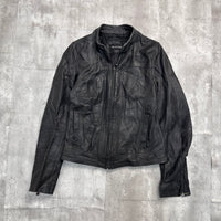Massimo Dutti Leather Jacket - Small