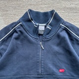 00’s Nike 1/4th Zip Sweatshirt - Large