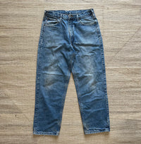 Carhartt Blue Faded Jeans Relaxed Fit - W34