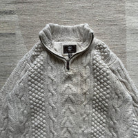 1/4th Zip Timberland Sweater - Large