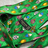 Lanvin Paris Tie 100%Silk