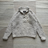1/4th Zip Timberland Sweater - Large