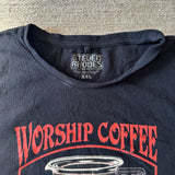 Worship Coffee Graphic T-Shirt - 2XL