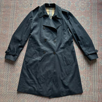 Burberry Long Trench Coat Bootleg - Large