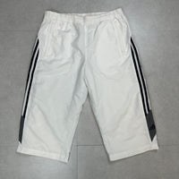 Adidas White 3/4 Pants - X-Large