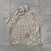 Vintage Floral Print Shirt - Large