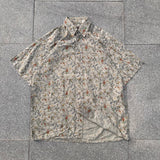 Vintage Floral Print Shirt - Large
