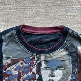 Adolfo Dominguez Graphic T-Shirt Full Sleeve - Medium