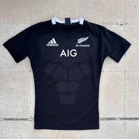 Adidas All Black Rugby Jersey - Small