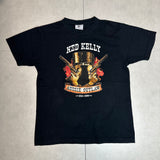 Ned Kelly Aussie Outlaw Graphic T-Shirt - Medium