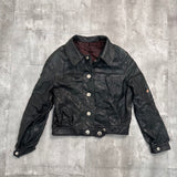 Vintage Leather Jacket - Small