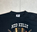 Ned Kelly Aussie Outlaw Graphic T-Shirt - Medium