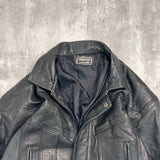 Versace Classic V2 Vintage Leather Jacket - Bootleg
