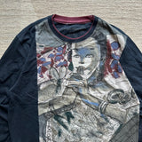 Adolfo Dominguez Graphic T-Shirt Full Sleeve - Medium