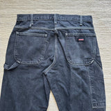 Dickies Black Jeans Loose Fit - W34