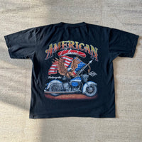 American Classic Motorcycle Graphic T-Shirt - X-Large